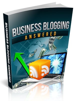 cover image of Business Blogging Answered